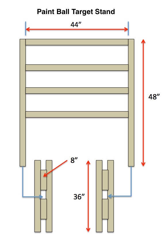 Target Stand Dimensions 1
